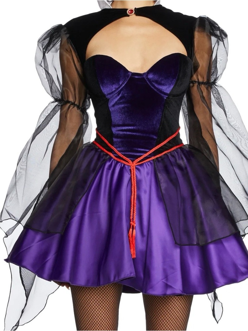 Black & Purple Halloween Costume